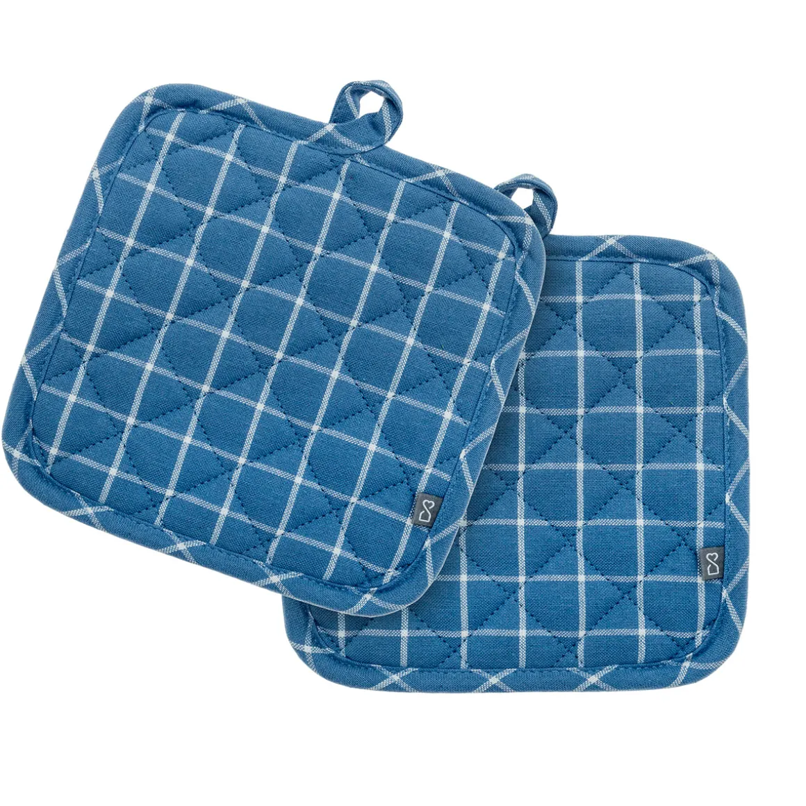 Agarrador de Cocina Azul 20x20 cm