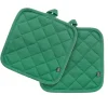 Agarrador de Cocina Verde 20x20 cm