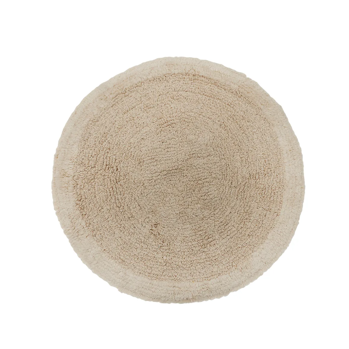 Alfombra de Baño Algodón Crudo 50x50