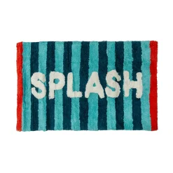Alfombra de Baño Azul a Rayas SPLASH 50 × 80 cm