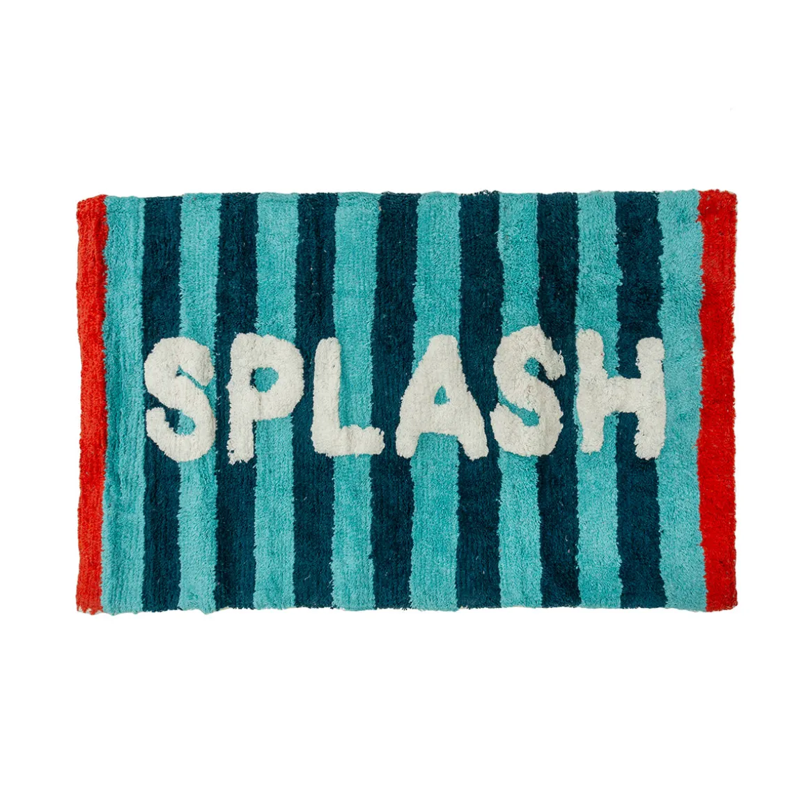 Alfombra de Baño Azul a Rayas SPLASH 50 × 80 cm