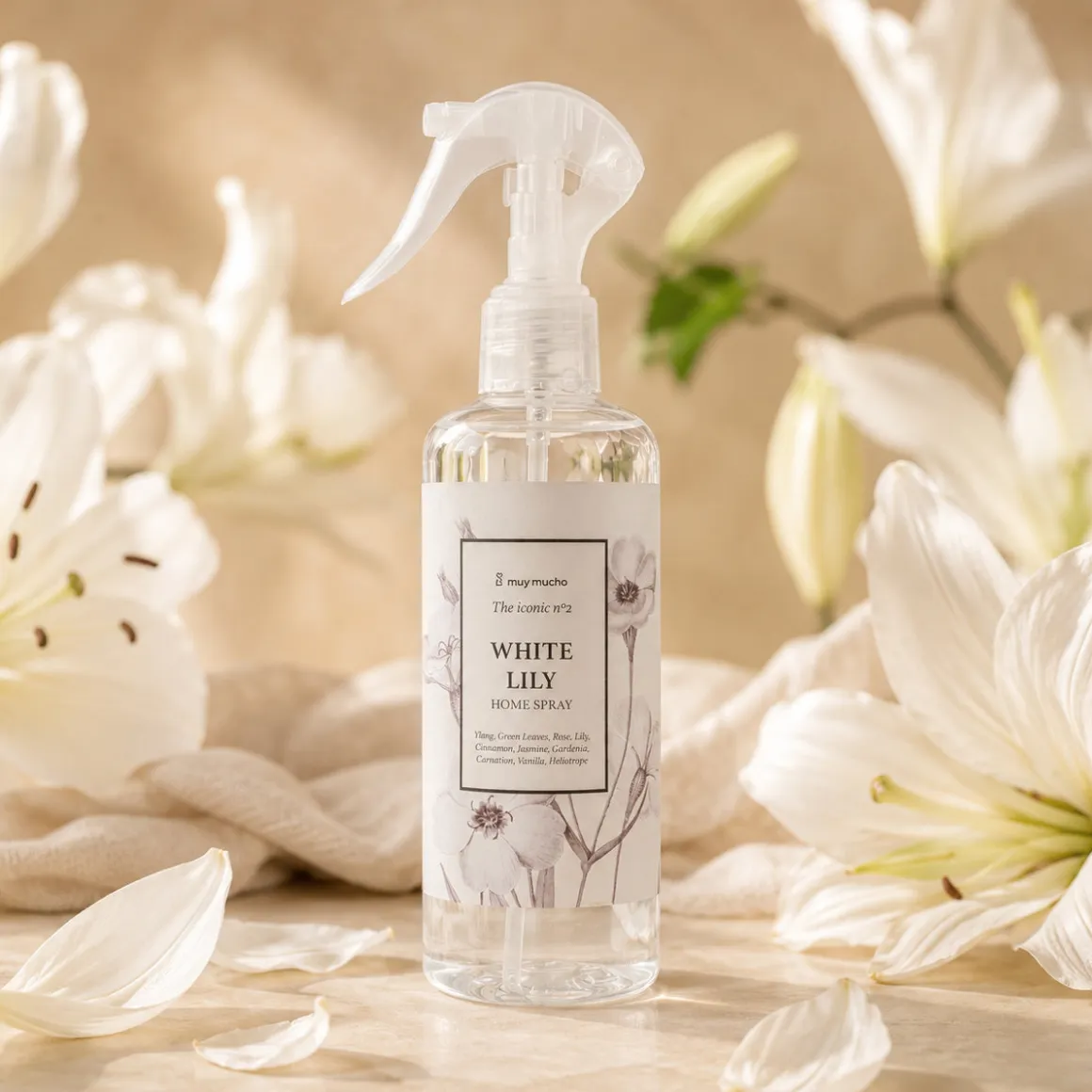 Ambientador Spray White Lily
