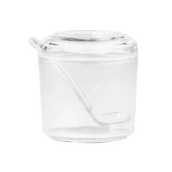 Azucarero de Vidrio Transparente