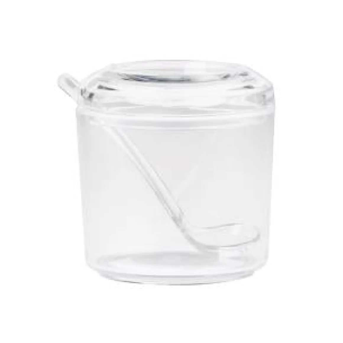 Azucarero de Vidrio Transparente