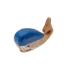 Ballena Decorativa Azul de Madera