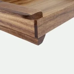 Bandeja decorativa de madera