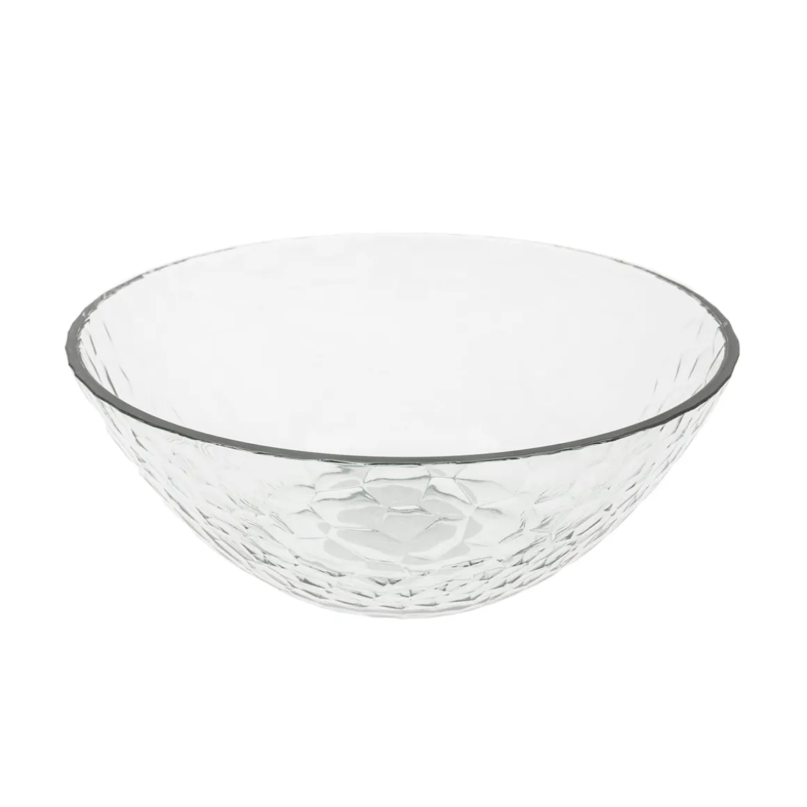 Bol Organic Transparente Acrílico 16,6 cm