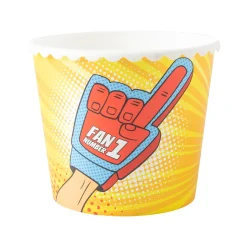 Bol para Palomitas de Polipropileno para Noches de Cine en casa