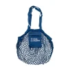 Bolsa de Red Plegable Azul de Algodón