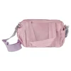 Bolso Tote Acolchado Ciruela