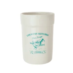 Bote utensilios dolomite blanco