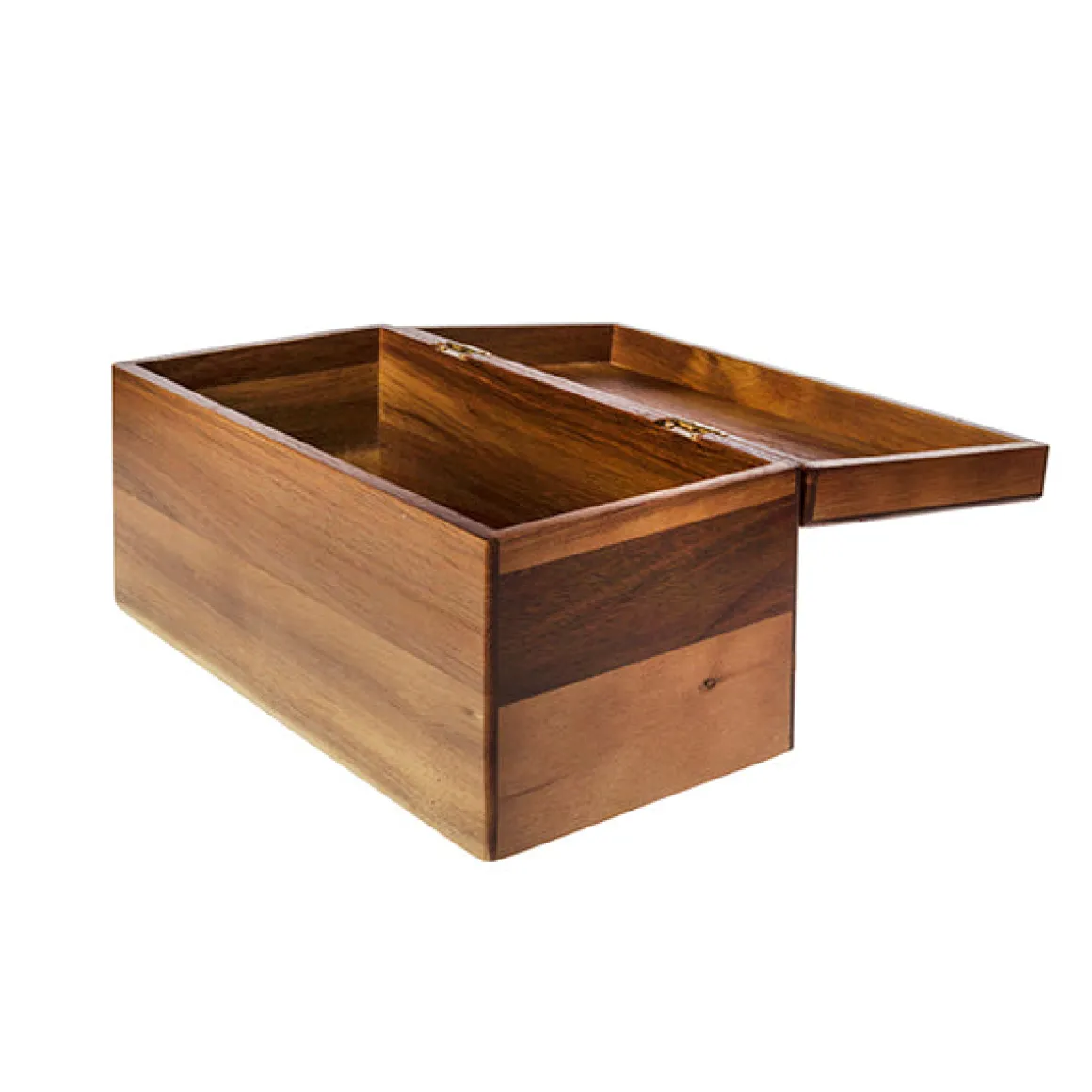 Caja con tapa de madera