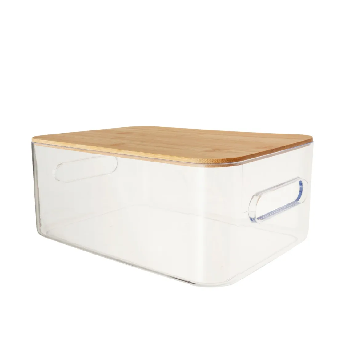 Caja De Almacenaje Con Tapa 29,5X19,5X12Cm (5.5L) Tr.