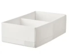 Caja organizadora con compartimentos