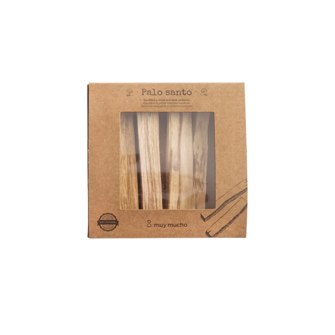 Caja palo santo