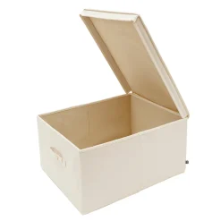 Caja plegable c/tapa y asa