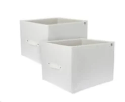 2 cajas almacenaje plegables