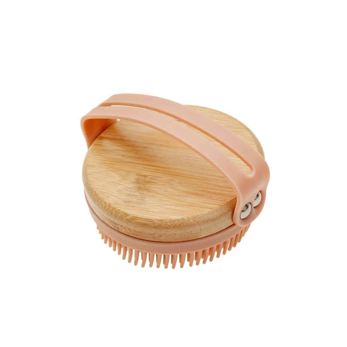 Cepillo de Baño con Tapa de Bambú 9,5 × 4 cm