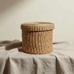 Cesta con tapa 14x15cm