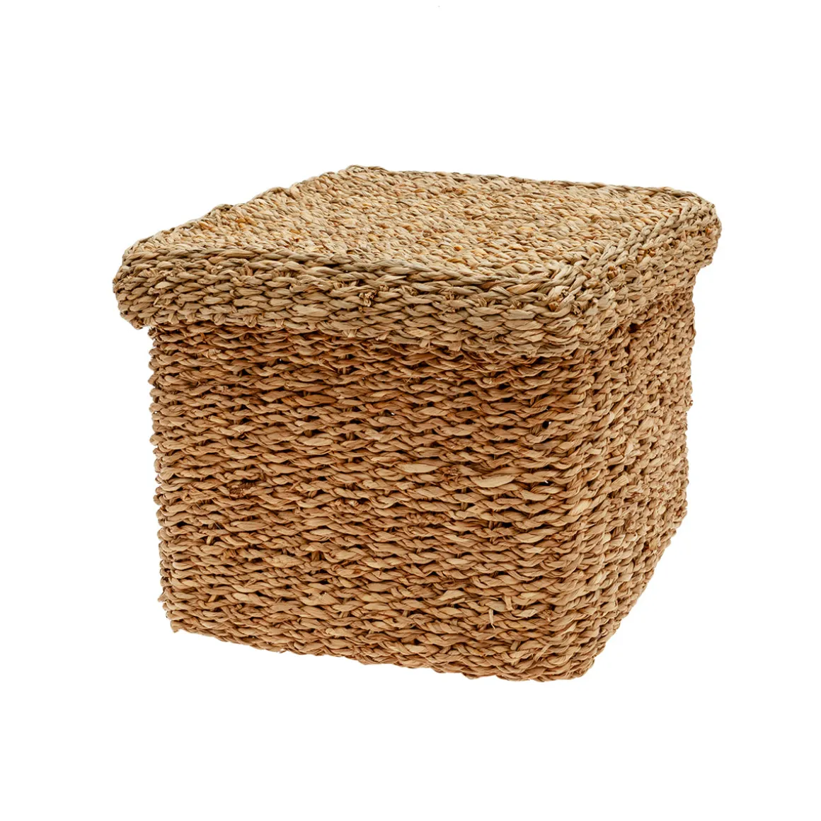 Cesta con tapa 29x29x23cm