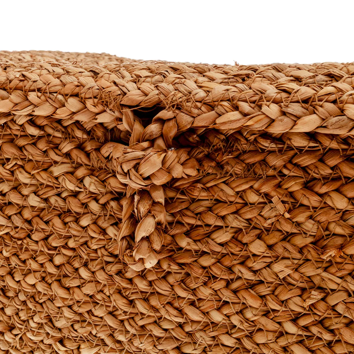 Cesta rectangular con tapa 26x15cm