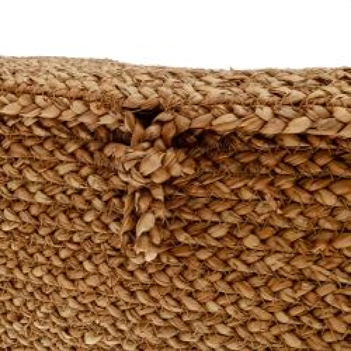 Cesta rectangular con tapa 26x15cm