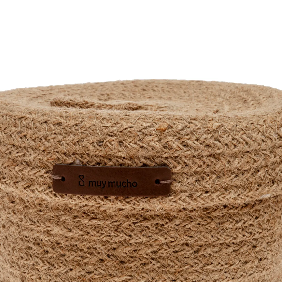 Cesta redonda con tapa