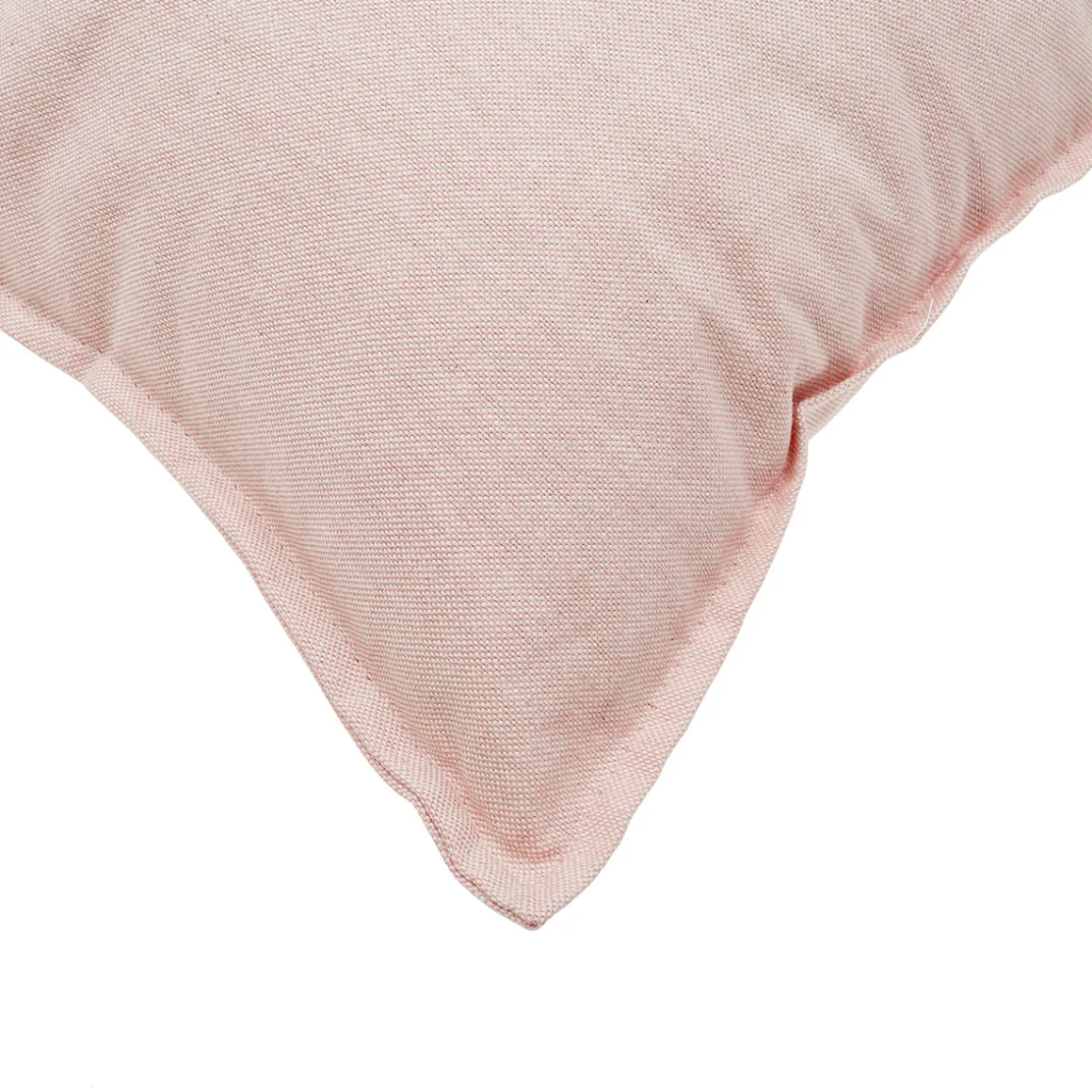 Cojin algodón liso Rosa