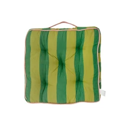 Cojín para Silla Rayas Verdes 40 × 40 cm