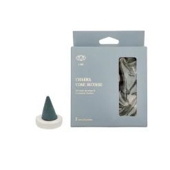 Conos resina 7 chakras con soporte