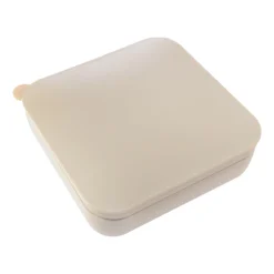 Cubitera con Tapa y Bandeja para Hielo 16 × 16 × 4,2 cm
