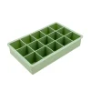 Cubitera Verde para 15 Cubitos 18,5 × 11,5 × 3,5 cm