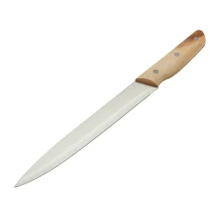 Cuchillo de Cocina de Acero Inoxidable con Mango de Acacia