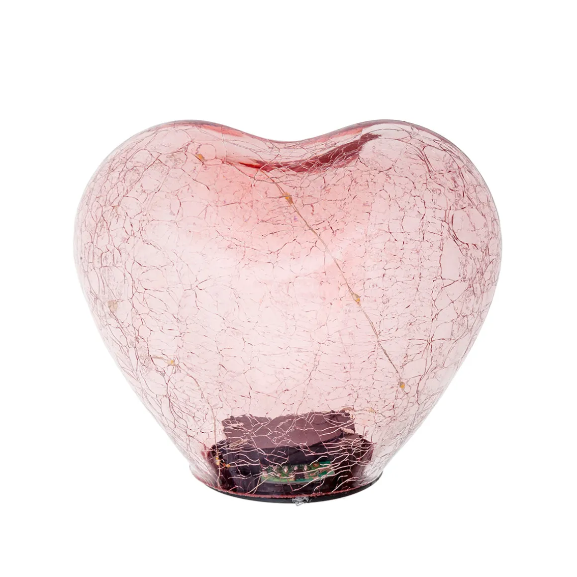 Decoración Luminosa Corazón Rosa LED