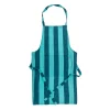Delantal de Cocina a Rayas Azul 60 × 84 cm
