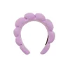 Diadema para Lavado Facial Lila 17 × 17,5 cm