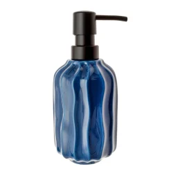 Dispensador de Jabón Azul de Cerámica 300 ml