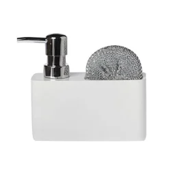 Dispensador jabón con estropajo