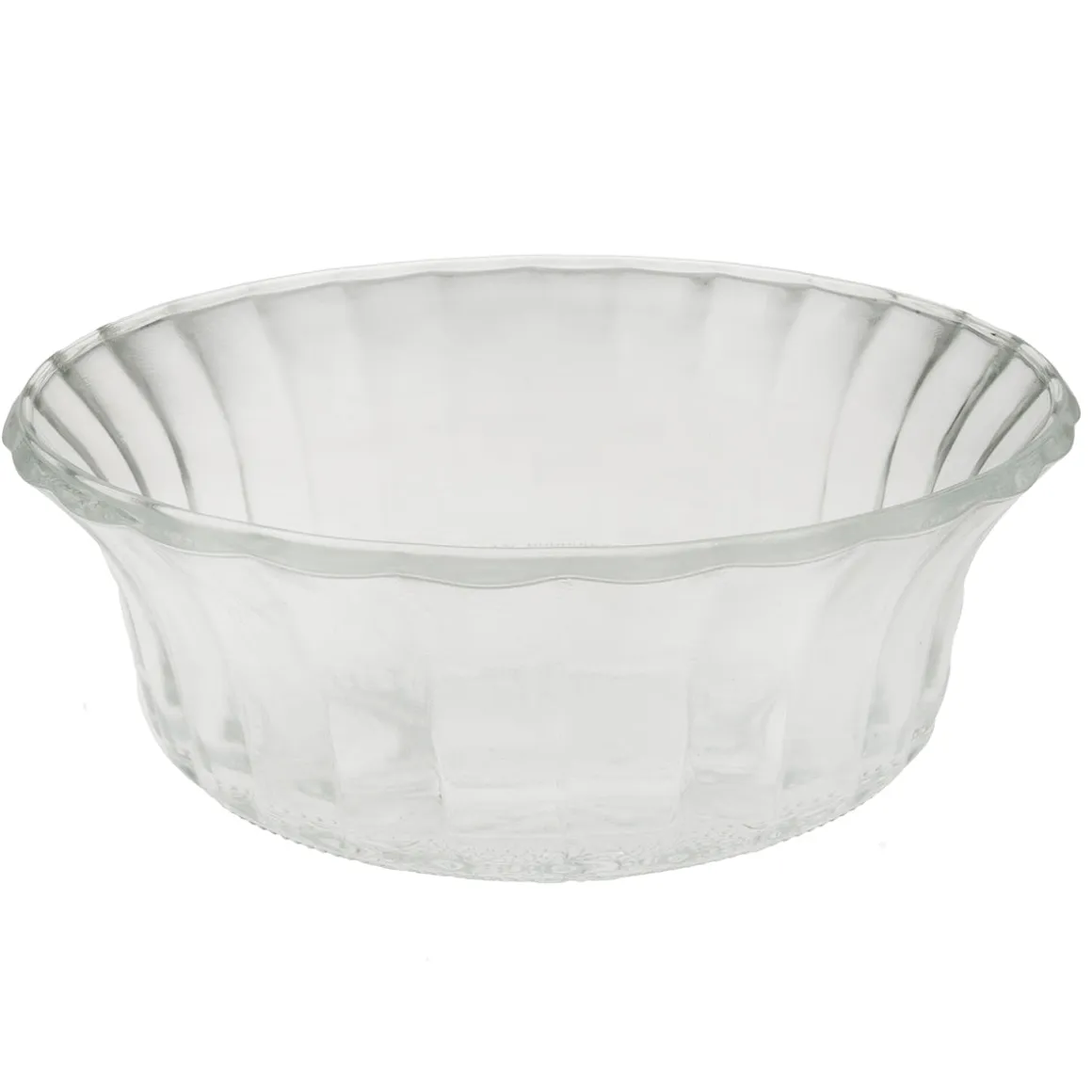 Ensaladera de Cristal Transparente 22,4 cm