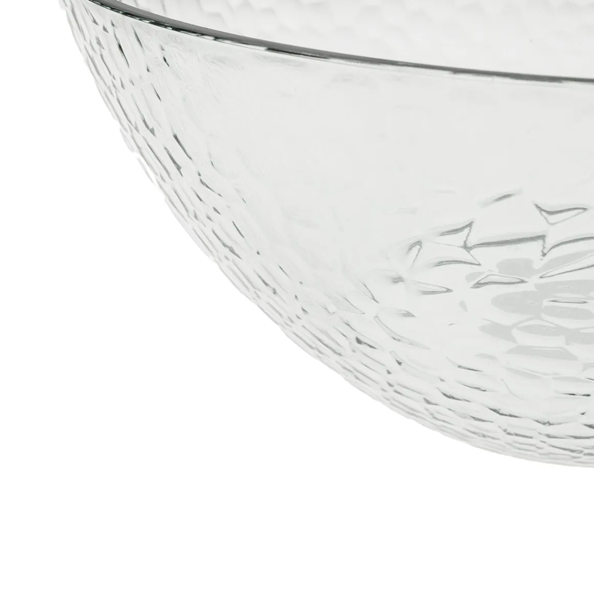 Ensaladera Organic Transparente Acrílica 26,8 cm