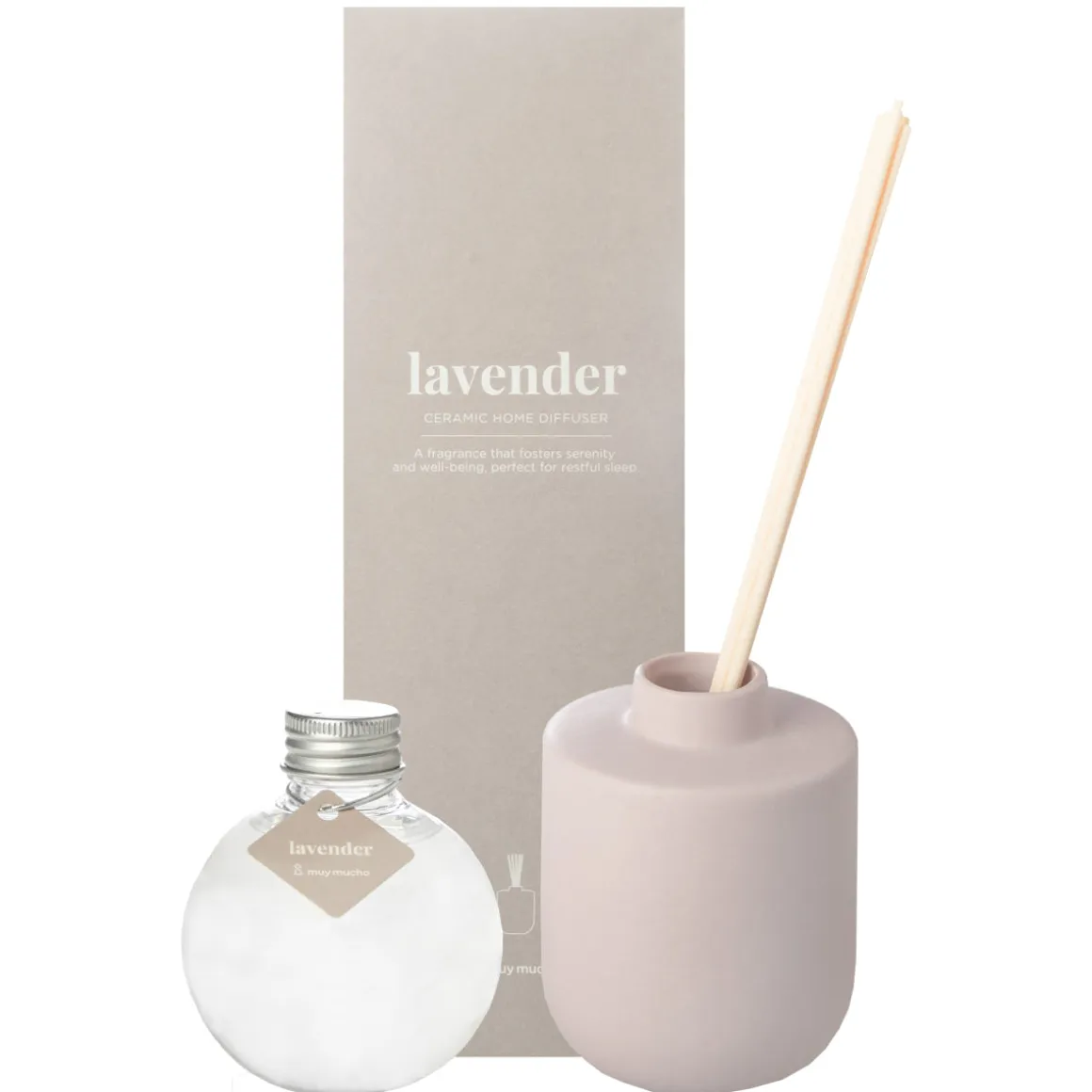 Envase mikado con refill lavender