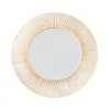 Espejo decorativo de Fibra Natural