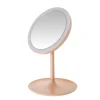 Espejo de Tocador con Luz LED Rosa