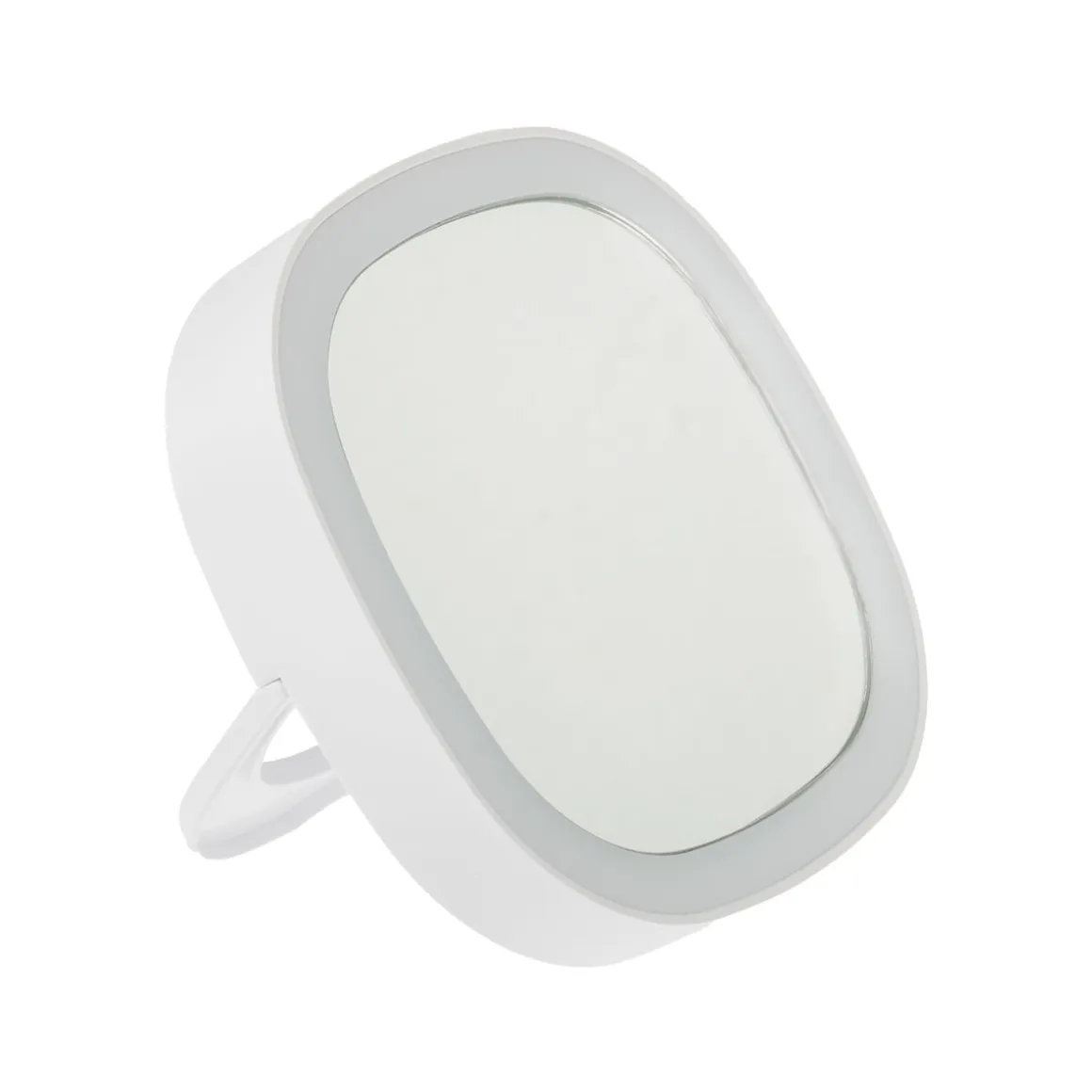 Espejo Plastico Blanco