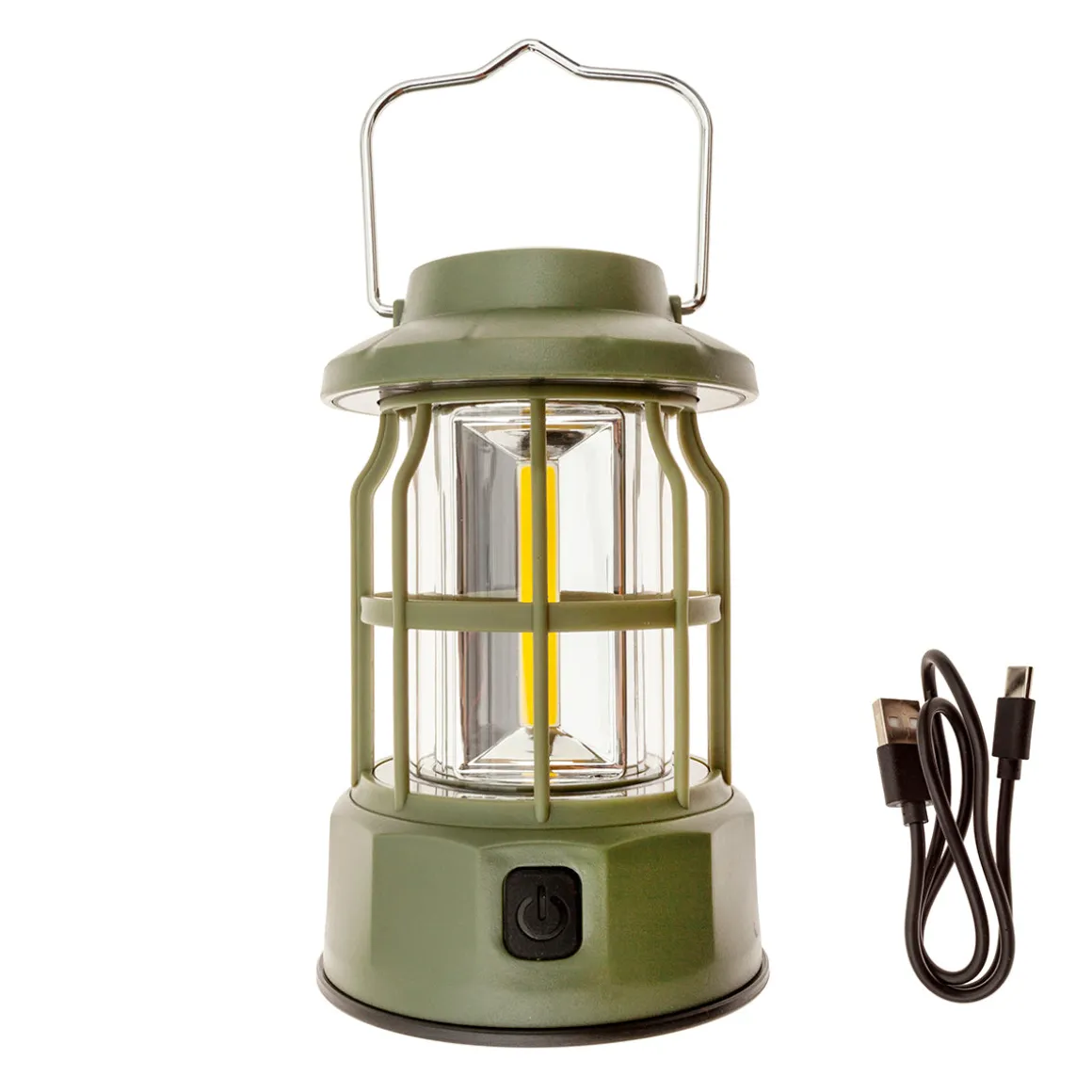Farol exterior recargable usb