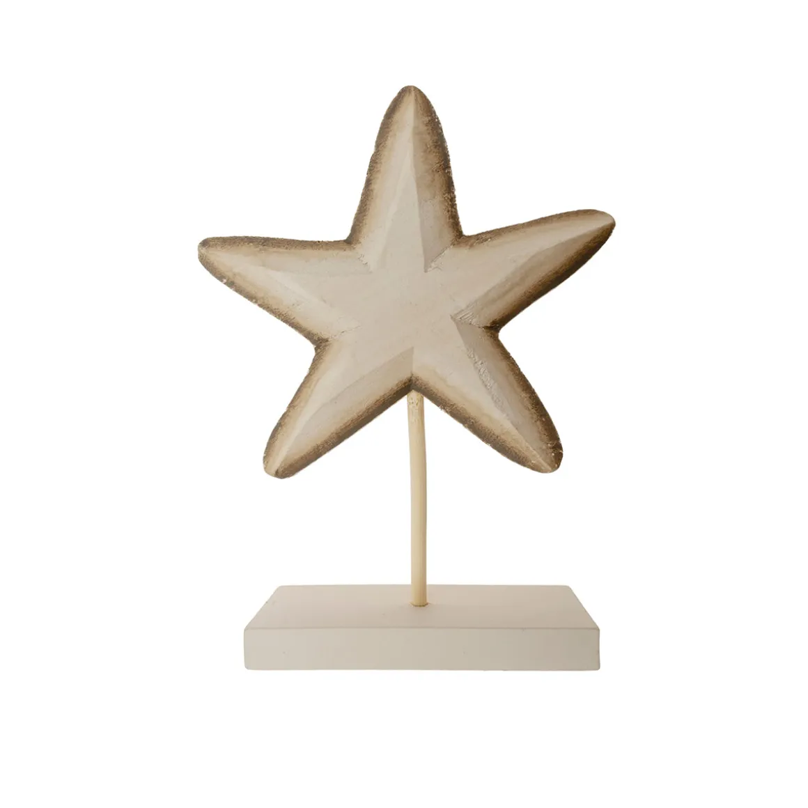 Figura Decorativa Estrella de Mar sobre Base
