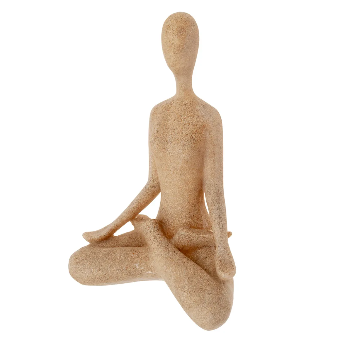 Figura decorativa mujer yoga
