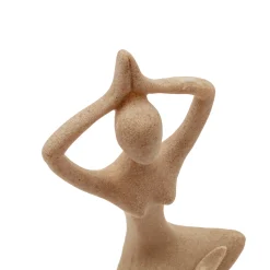 Figura decorativa mujer yoga