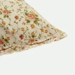 Funda cojín flores