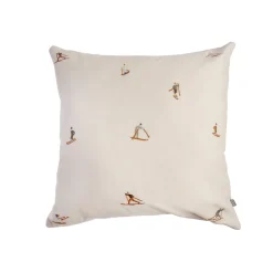 Funda de cojín esquiadores 45x45
